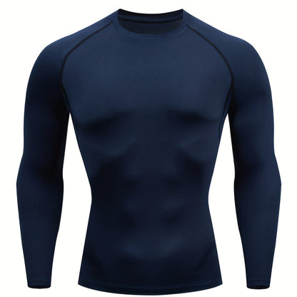Men'S Quick-Dry Sportswear for Autumn And Winter, Suitable for Basketball, Morning Runs, And High-Elasticity Yoga Training NovaCart