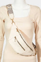 Fame PU Leather Crossbody Bag with Removable Strap West2East Surf