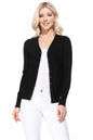 Women's V-Neck Button Down Knit Cardigan Sweater Shop Style & More | Fresh Looks, Everyday Deals & Free Shipping