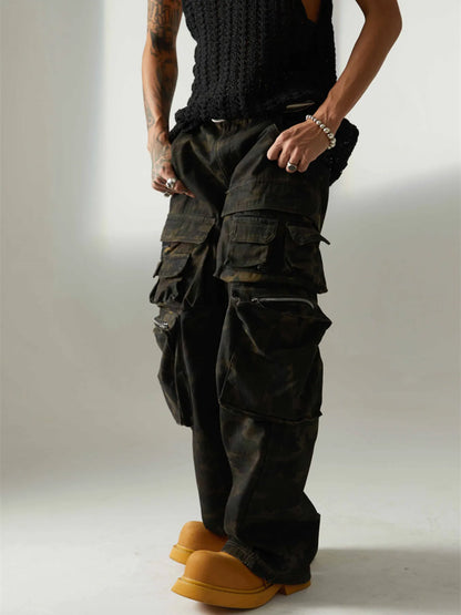 Men's Camouflage Cargo Jeans New Era Fashion LLc