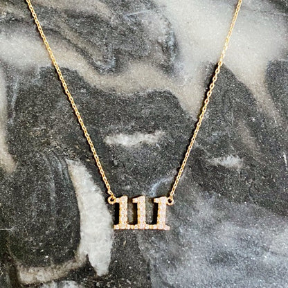 Dainty Angel Number Necklace Shop Style & More | Fresh Looks, Everyday Deals & Free Shipping