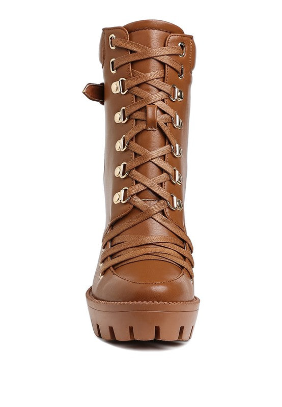 Willow Combat Boot See size chart under “more details” The Fashion Celestial