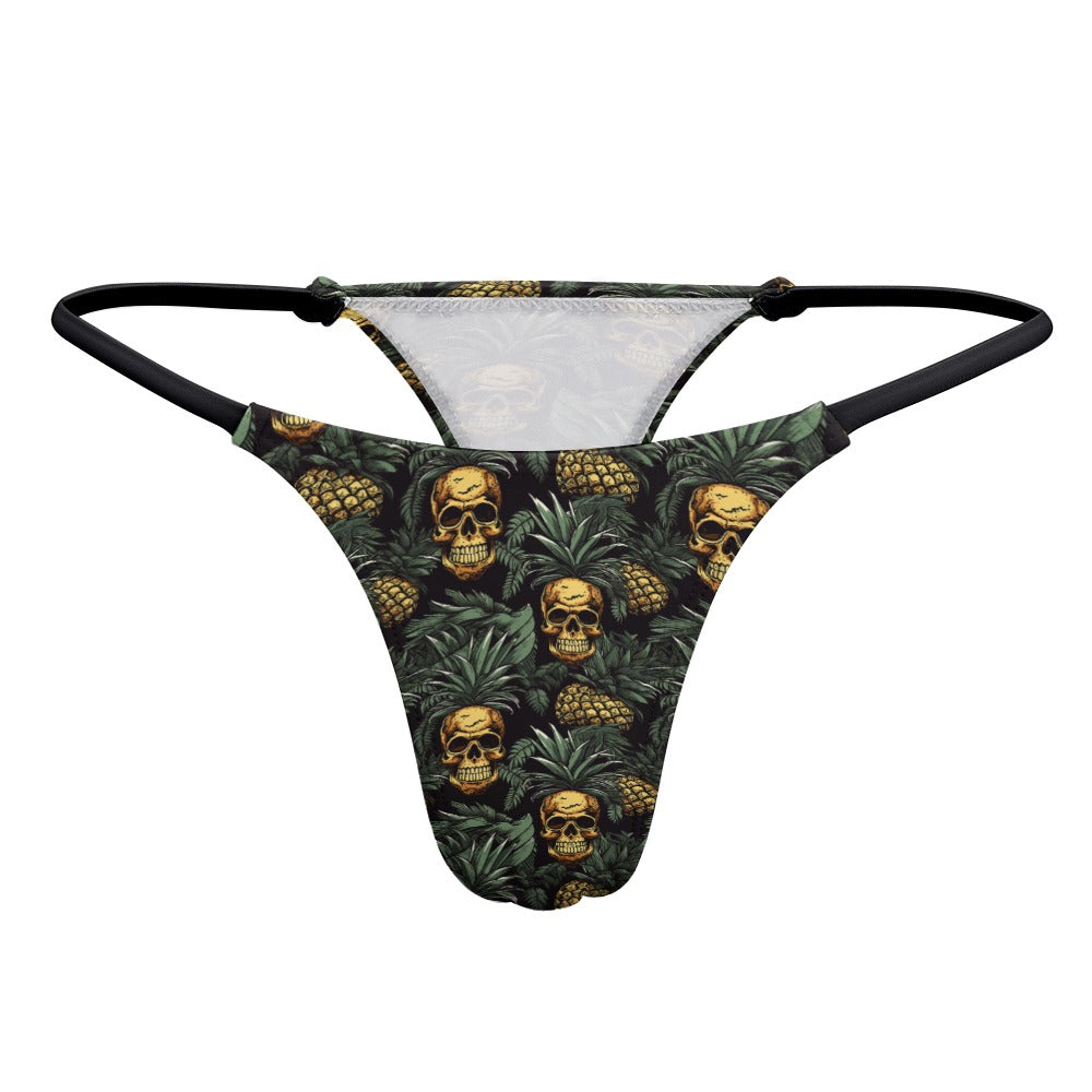 Pineapple Skull Thong Luckless Outfitters