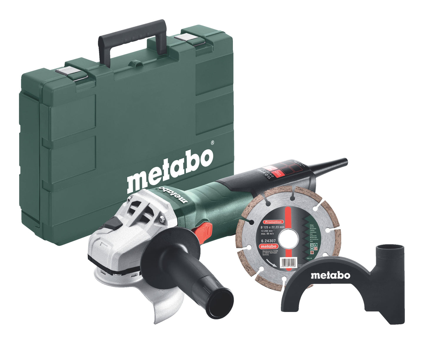 Metabo 603622850 4.5" / 5" Angle Grinders Set VM Hardware