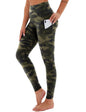 Cropped High-Waisted Yoga Pants with Slanted Pockets FitiqueFit