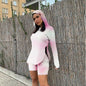Women's Casual Fashion Hoodie Sports Two Piece Set See size chart under “more details” The Fashion Celestial