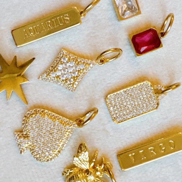 Paved Edge Square Seamless Clip Charm Shop Style & More | Fresh Looks, Everyday Deals & Free Shipping