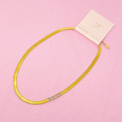 Herringbone Jeweled Necklace Shop Style & More | Fresh Looks, Everyday Deals & Free Shipping