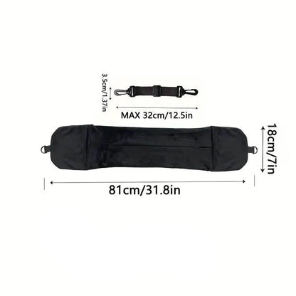 Travel Pillow & Organizer – Large, Polyester, Zipper, Machine Washable