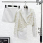 Womens Fashionable Deep V-Neck Heavy-Detailed Beaded Blazer And Skirt Set See size chart under “more details” The Fashion Celestial
