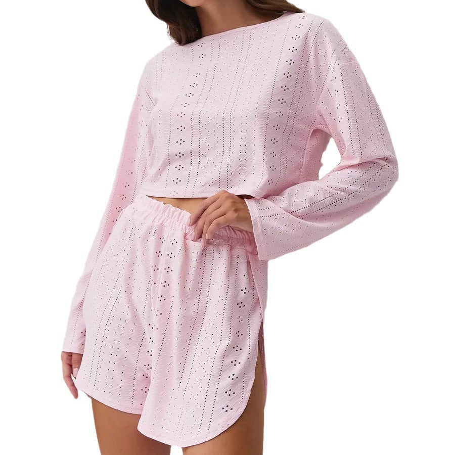 Women’s Slim-Fit Loose Suit Two Piece Shorts Set FitiqueFit
