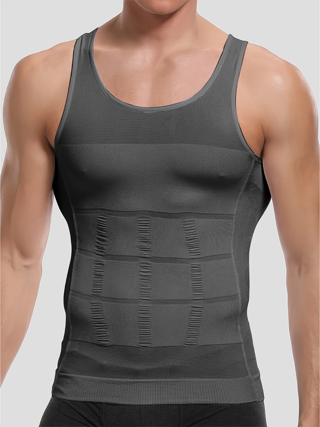 Men's Compression Body Shaper Tank Top, Slimming Vest NovaCart