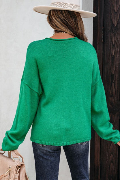 Evatyn Knit Drop Shoulder Sweater Shop Style & More | Fresh Looks, Everyday Deals & Free Shipping