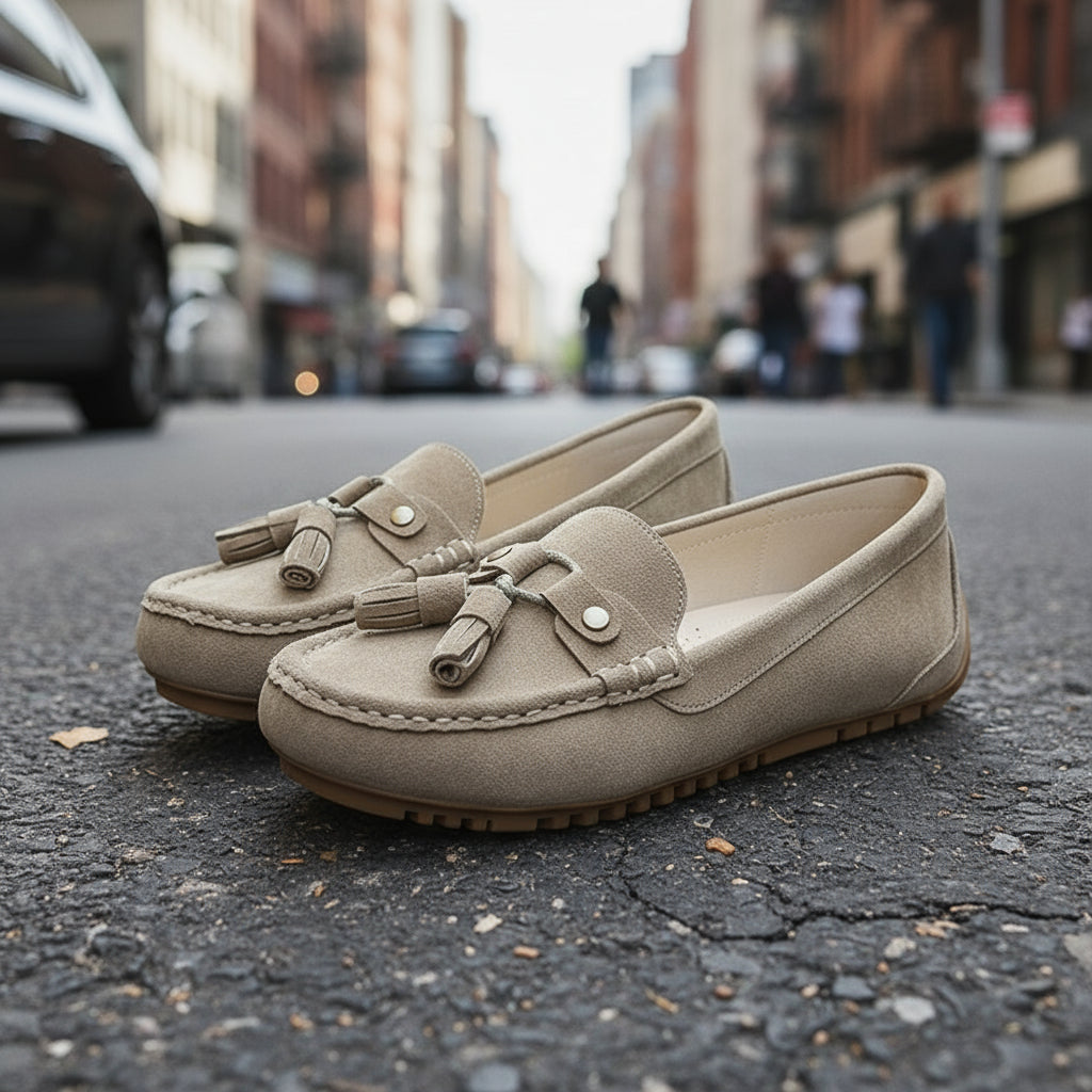Soft-Bottom Non-Slip Slip-On Loafer Flats — Women’s Easy Comfort Shoes FitiqueFit