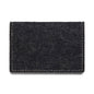 Felt and Leather Bifold Wallet