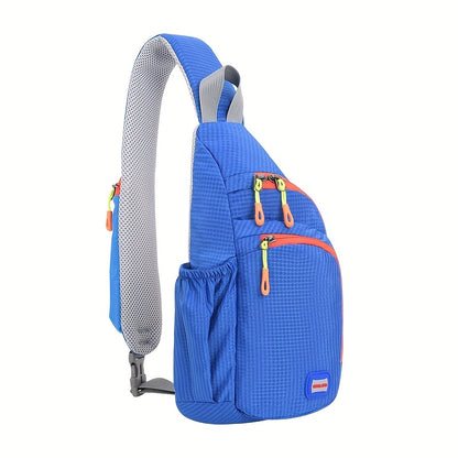 [Nylon Shoulder Bag] Nylon Shoulder Bag - Crossbody Chest Bag for Men and Women - Casual Sports Water Bottle Chest Bag - Outdoor Cycling Bag NovaCart