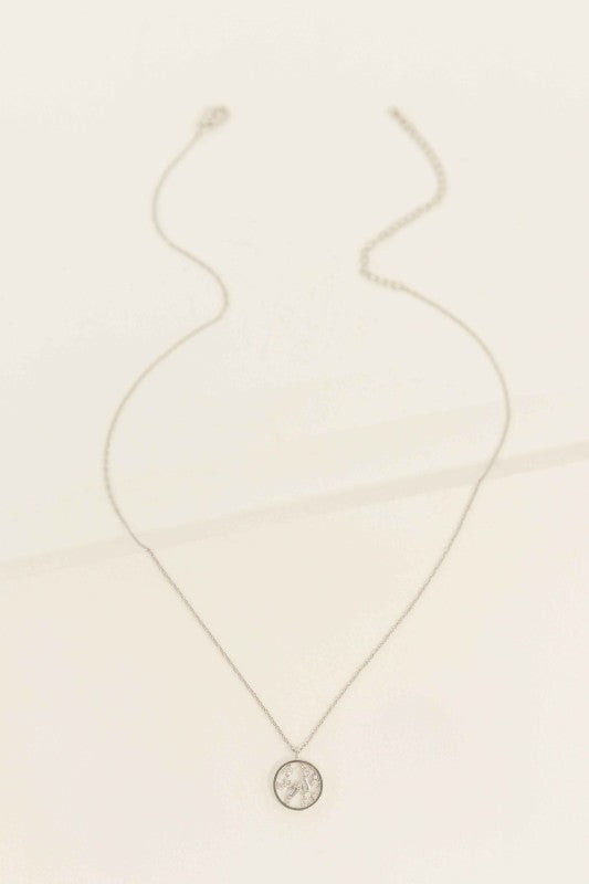 Circle Stone Necklace | Silver Shop Style & More | Fresh Looks, Everyday Deals & Free Shipping