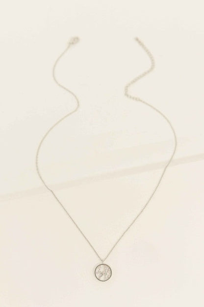 Circle Stone Necklace | Silver Shop Style & More | Fresh Looks, Everyday Deals & Free Shipping