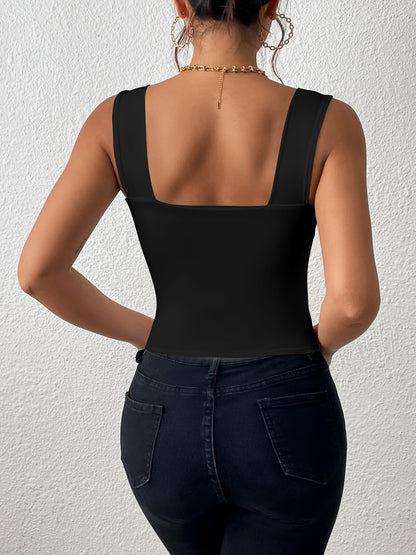 European And American Sexy Chest-Revealing Waist-Cinching Camisole NovaCart