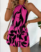 Women's Elastic-Neckline Lace-Up Sexy Jumpsuit FitiqueFit