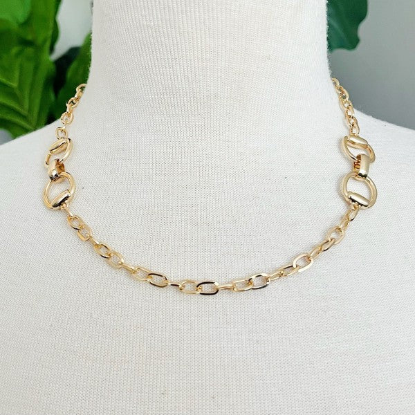 Double Equestrian Chain Necklace Shop Style & More | Fresh Looks, Everyday Deals & Free Shipping