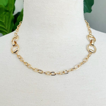 Double Equestrian Chain Necklace Shop Style & More | Fresh Looks, Everyday Deals & Free Shipping
