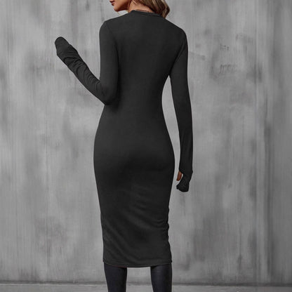Women’s Slim Fit Long Sleeve Crew Neck Shirt FitiqueFit