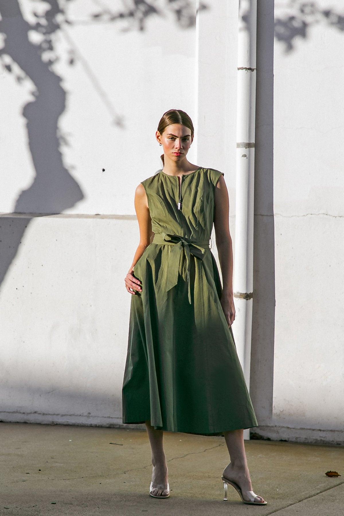 DELICATE DREAMS WOVEN MIDI DRESS Flying Tomato