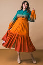 SHOW STOPPER WOVEN MIDI DRESS Flying Tomato