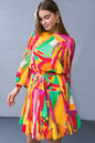 TRULY ADORABLE WOVEN MIDI DRESS Flying Tomato