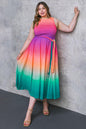 CATER TO YOU WOVEN MIDI DRESS Flying Tomato
