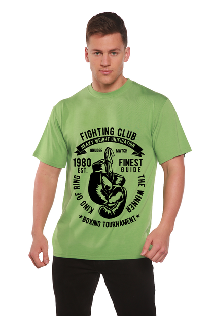 Fighting Club Men's Bamboo Viscose/Organic Cotton Short Sleeve Graphic T-Shirt Spun Bamboo