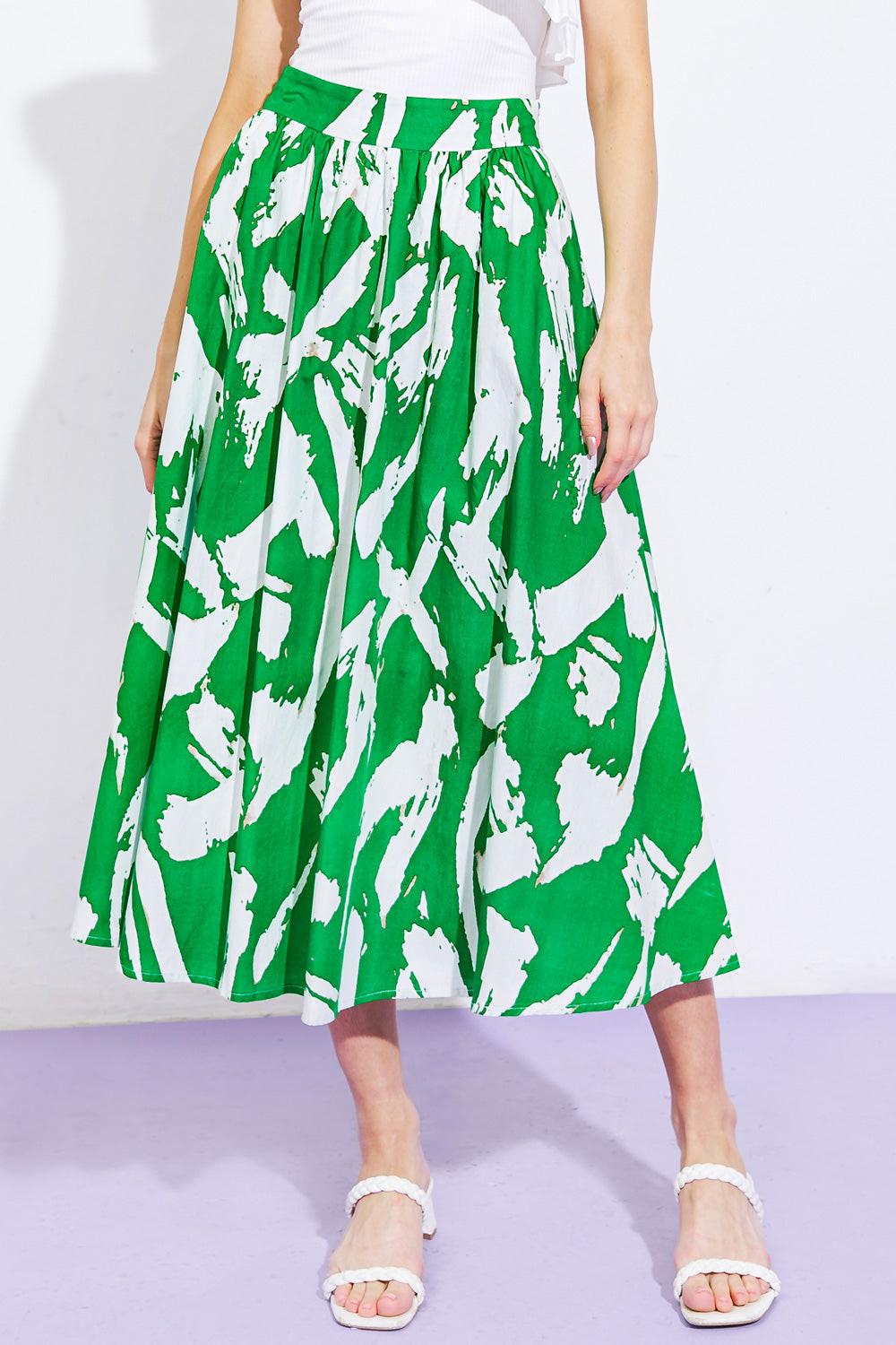 HAPPY TO BE HERE WOVEN SKIRT Flying Tomato