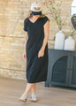Finley V-neck T-shirt Dress