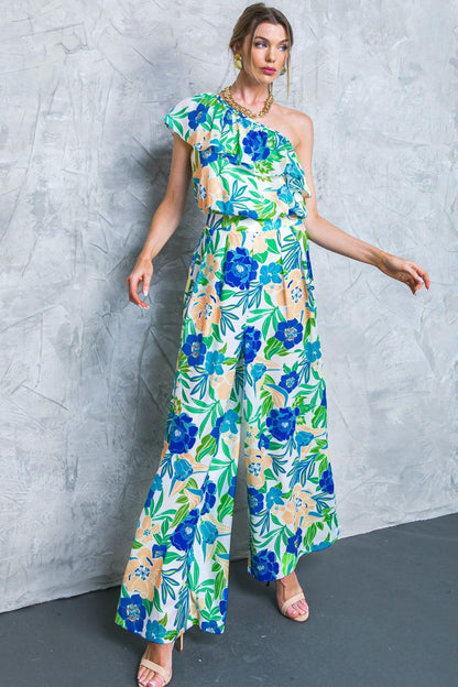 FLORAL IN THE WORLD WOVEN PANTS Flying Tomato