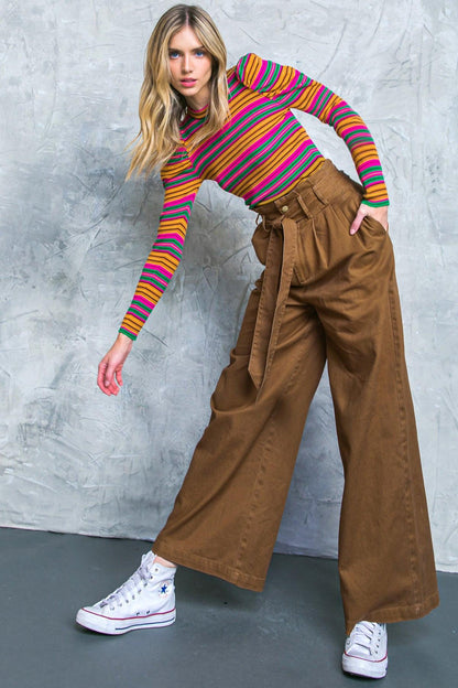 BIG MOMENT TWILL PANTS Flying Tomato