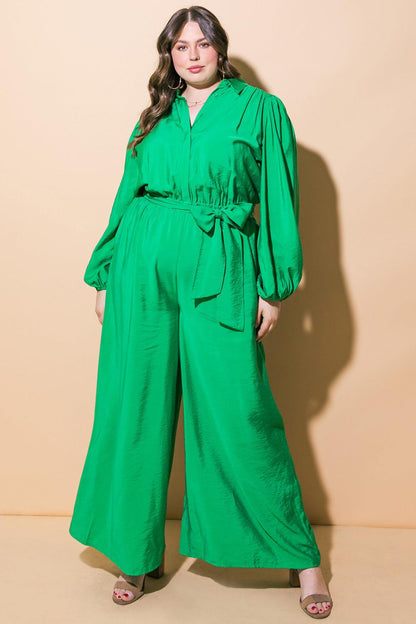 READY FOR TODAY WOVEN JUMPSUIT Flying Tomato