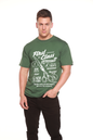 First Class Barber Men's Bamboo Viscose/Organic Cotton Short Sleeve Graphic T-Shirt
