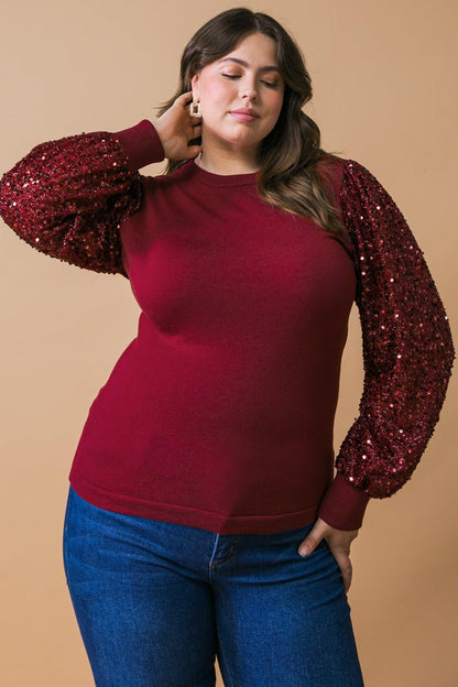 FEELING THE FUN SWEATER TOP Flying Tomato