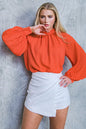 MAKE NO MISTAKES WOVEN TOP Flying Tomato
