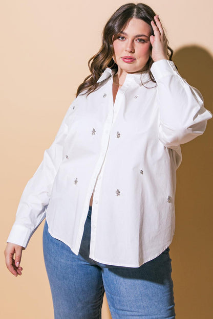 HIT OR MISS POPLIN SHIRT Flying Tomato