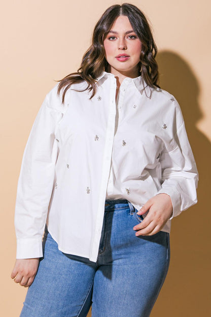 HIT OR MISS POPLIN SHIRT Flying Tomato