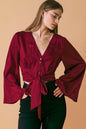 THE RIGHT ADDITION WOVEN TOP Flying Tomato