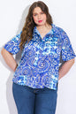 BEAUTIFUL BORDERS WOVEN TOP Flying Tomato