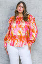 FEELING SPICE WOVEN TOP Flying Tomato