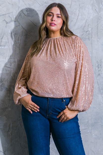 HOPE YOU REMEMBER SEQUIN TOP Flying Tomato