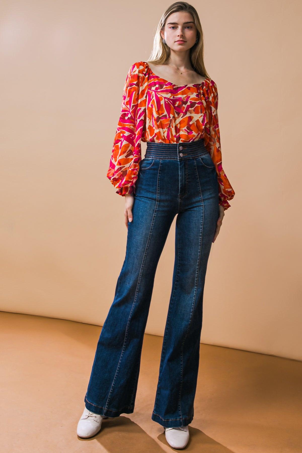 GRAND PARTY DENIM JEANS Flying Tomato