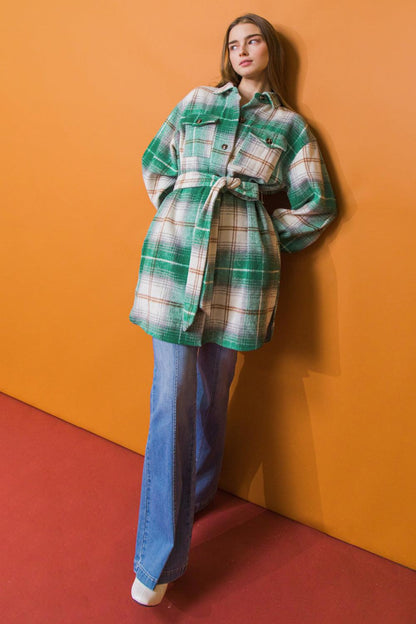 SWEET EVENINGS WOVEN MIDI JACKET Flying Tomato