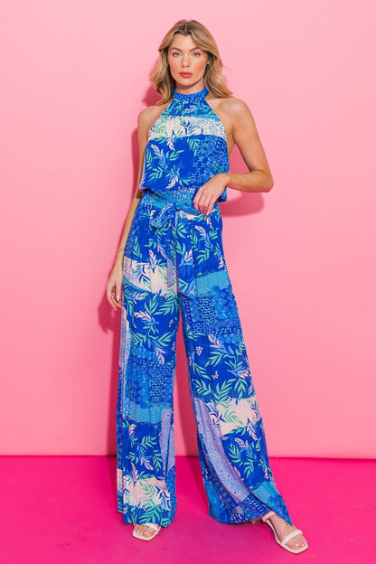 KISS ME MORE WOVEN JUMPSUIT Flying Tomato