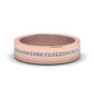 Flat Channel Set Diamond Mens Band Fascinating Diamonds